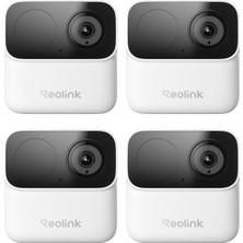 Reolink Argus Magicam 4'lü Bataryalı Güvenlik Kamerası Seti "her Hareketi Değil, Insanları Bildirsin"