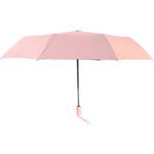 Biggdesign Moods Up Pembe Tam Otomatik Uv Şemsiye, Rüzgara Dayanıklı, Hızlı Kuruyan, Çanta Boy