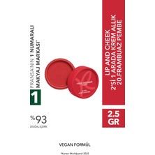 Yves Rocher Krem Allık - Lip And Cheek 2’si 1 Arada 20.frambuaz Pembe - E Vitamini