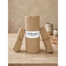 Collessia Home %100 Pamuk Poplin Çift Kişilik Fitted Lastikli Çarşaf Takımı - Çağla Yeşili