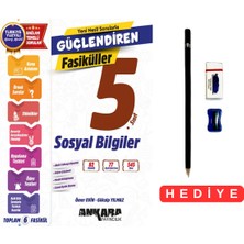 Ankara Yayıncılık 5.sınıf Sosyal Bilgiler Yeni Nesil Sorularla Güçlendiren Fasiküller Türkiye Yüzyılı Maarif Model  Kalem Seti Hediyeli