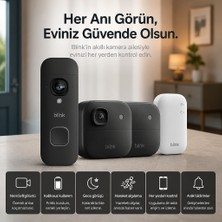 Blink Bataryalı Güvenlik Seti "kapıya Gitmeden Net Şekilde Konuşun"