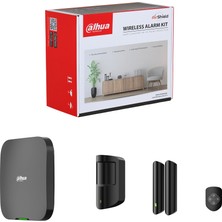 Dahua DHI-ART-ARC3800H-03-FW2 (868) Wıfı Kablosuz Siyah Alarm Kiti