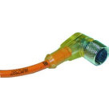 SKY-E P-FA4WLV025 M8 4pin 5mt 90° Sensör Kablosu – 3'lü Paket