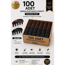 Midex VS-100-100X Keman Susturucusu 100'LÜ Karma Paket (50 Siyah + 50 Kahverengi)