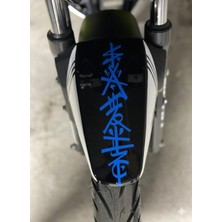 Unifol Tvs Raider Kaplama (Ön Çamurluk Sticker)
