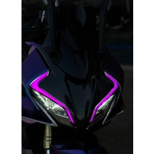 Kaplama Merkezi Cf Moto 450 Sr Mor LED Sticker Folyo Kaplama