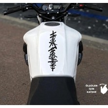 Kaplama Merkezi Motorsiklet Deposu Üstü Sticker