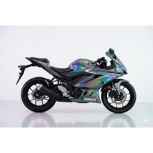 Kaplama Merkezi Yamaha R25 Hologram Parcalı Kaplama Set