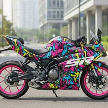 Kaplama Merkezi Cf Moto 250SR Parçalı Kaplama Folyo