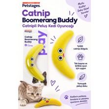 PetStages Catnip Boomerang Buddy Catnipli Bumerang Peluş Kedi Oyuncağı