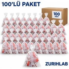 Zurihlab Zurıhlab Otoklav Poşeti 20X30 cm - 100’LÜ Paket - Sterilizasyon Için Otoklavlanabilen Torba