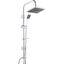 Rain Pratik Quadro Sürgülü Duş Seti 1f Tema T-53260
