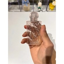 Cam Sepeti Mika, Pet, Plastik 50 cc Baklava Desenli Hediyelik Kolonya Şişesi (25 Adet)