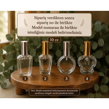 Zarif Souvenirs Hediyelik Cam Kolonya Şişesi ,10 Adet ,sprey Kapak, 10 cc Söz , Nişan , Nikah, Bride , Yenidoğan , Bebek Hediyeliği