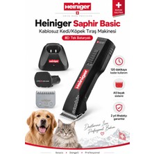 Heiniger Saphir Basic Kablosuz Kedi/köpek Tıraş Makinesi (Tek Bataryalı)
