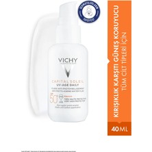 Vichy Capital Soleil Foto Yaşlanma Karşıtı Güneş Koruyucu SPF50+ Tüm Ciltler İçin Hafif Krem