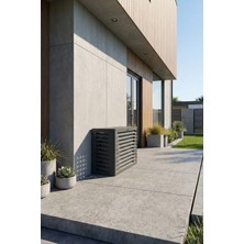 Liccia Klima Motoru/Dış Ünite Gizleme/Koruma Kafesi S 9000 BTU - 18000 BTU 98x50x70(H) Radius