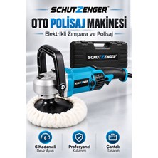 SCHUTZENGER 6 Kademeli Polisaj Zımpara Full Set 11 Sünger Set 6 Fırça 3 Paspas Koltuk Temizleme Pasta Cila