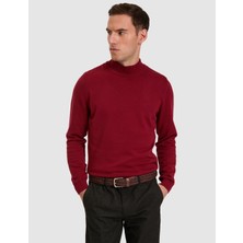 Pierre Cardin Bordo Slim Fit Basic Kazak 50331459 VR014