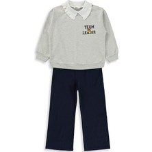 Civil Girls Team Leader 6-9 Yaş Eşofman Takımı - Ekru