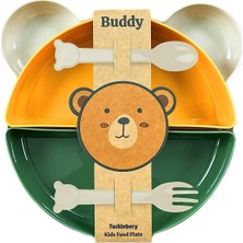 Tucklebery Buddy Mama Tabağı Seti 7'li - Yeşil