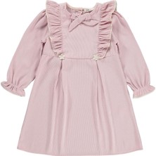 Civil Girls Fiyonklu 6-9 Yaş Elbise - Pembe