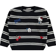 Hello Kitty Hello Kitty 6-9 Yaş Kazak - Lacivert
