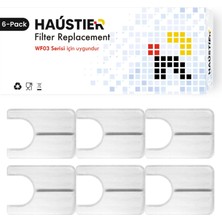 Haustier Filtre -WF003 Otomatik Su Sebili Uyumlu 6'lı Set