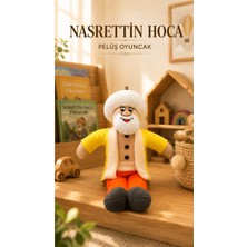 Loselya Nasrettin Hoca Peluş Oyuncak Çocuk Oyuncağı Yumuşak Sevimli Hoca Figürü Dekoratif Oyuncak