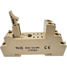 P2RF-08E Röle Soketi Omron – 3'lü Paket