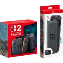 Nintendo Switch 2 Konsol ( Ithalatçı Garantili ) +  Lisanslı Taşıma Çantası