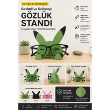 Ognami 3D Baskı Gözlük Standı Dekoratif Masaüstü Gözlük Tutucu