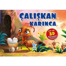 Minik Damla Çalışkan Karınca (Pop-Up 3D Hareketli Kitaplar)