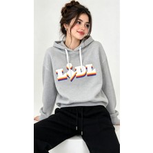 Kadın Sweatshırt %100 Pamuk Standart Kalıp - Kışlık Içi Polarlı (2 Iplik Şardonlu)