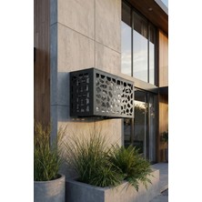 Liccia Klima Motoru/Dış Ünite Gizleme/Koruma Kafesi L 120x62x110(H) Alüminyum Stone