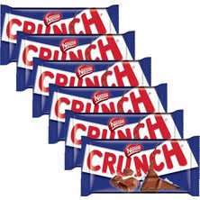 Nestle Crunch Tablet Çikolata 70 gr 6 Lı