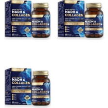 Nutraxin Nadh ve Collagen 60 Tablet 3’lü Set