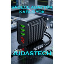 Judas Z29 Led Göstergeli Şarj Adaptörü -3 Port