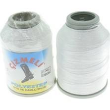 Çizmeli Polyester Oya ve Havlu Ipliği, Ipi 20 gr Renk No 002