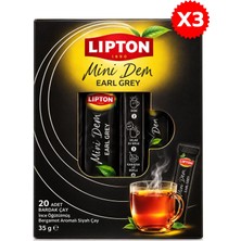 Lipton Earl  Grey Mini Dem Bardak Çay 20LI x 3
