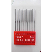 Akyüz Makine Düğme Uzun Dikiş Iğnesi / Tqx7 Ses 14/90 10ADET
