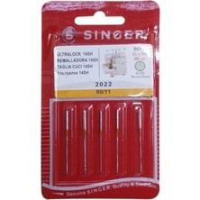 Singer 2022 Overlok Iğnesi 80/12