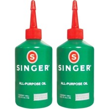 Cankardeşler(Ana Bayii) Singer Makine Yağı Dikiş Makinesi Yağı 100 ml 2 Adet
