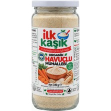 İlk Kaşık Organik Havuçlu Muhallebi Karışımı | 340 g | Pirinç, Yulaf ve İrmikli