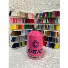 Oskar Overlok Ipliği (Muz Ip) 500GR (Fuşya Pembe)