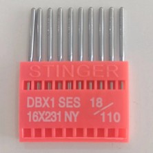 Akyüz Makine Dbx1 Ince Dip 18 Numara Sanayi Makinası Dikiş Iğnesi