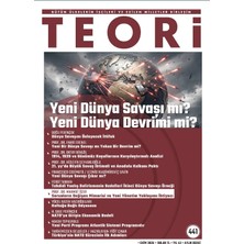 Dergi Kapında Teori Dergi 441.SAYI Ekim 2026