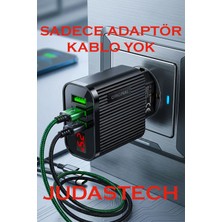 Judas Z3 Led Göstergeli Şarj Adaptörü -3 Port