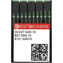 Akyüz Makine Overlok Dikiş Iğnesi / DCX27(B27) SAN10 10/70 100ADET